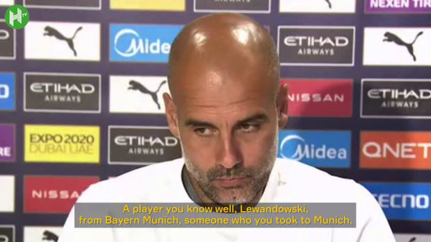 Guardiola provides update on Lewandowski to Man City links